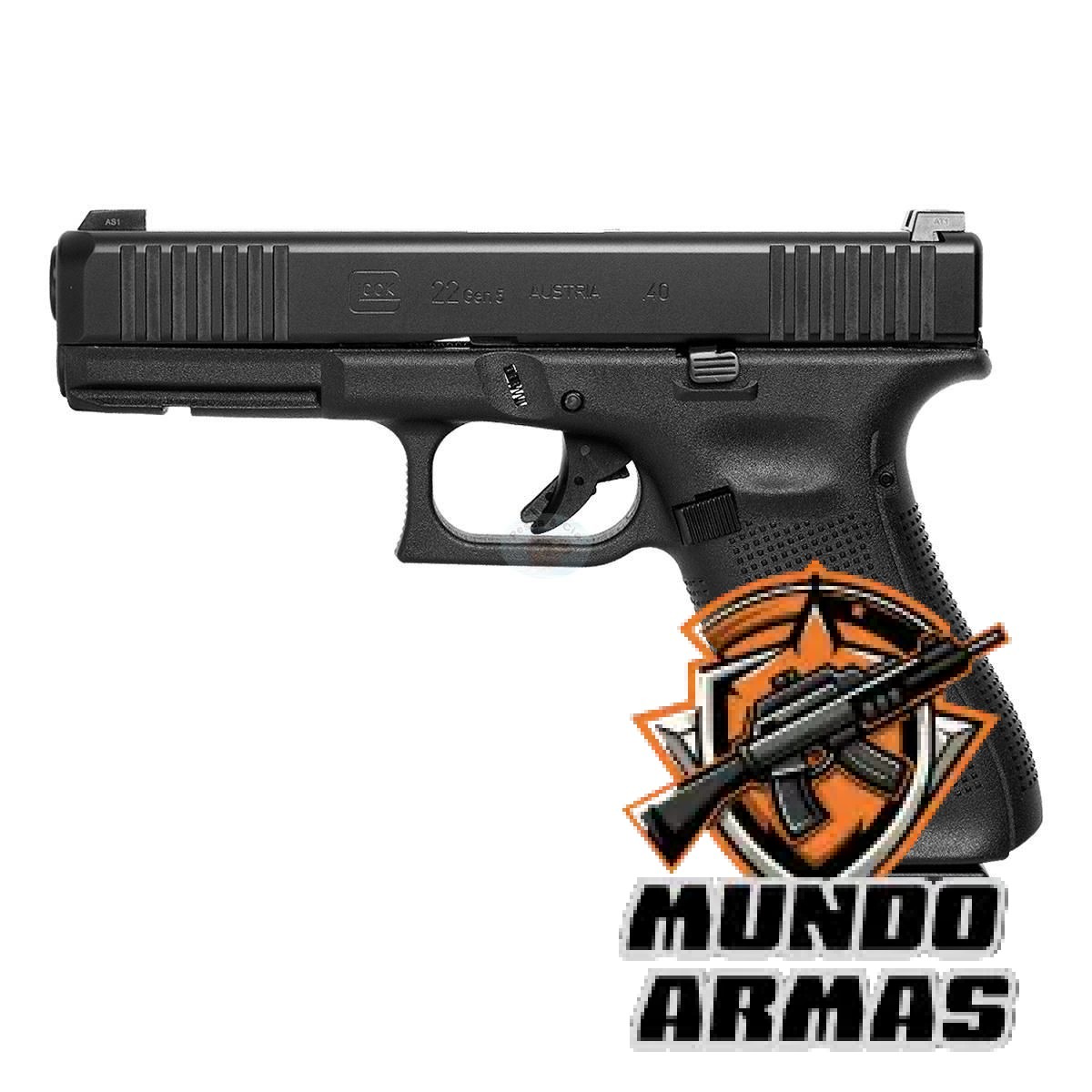 Pistola Glock G22 Gen4 .40 - Confiabilidade e Desempenho