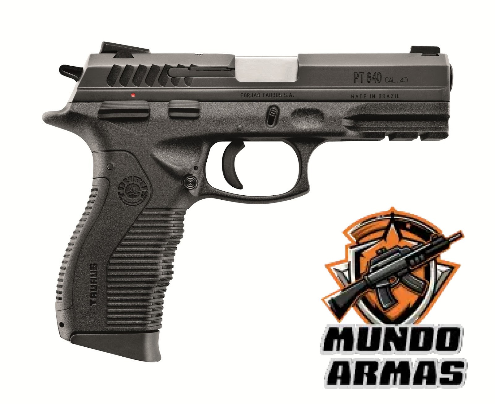 Pistola Taurus PT 840 .40 S&W - Potência e Precisão