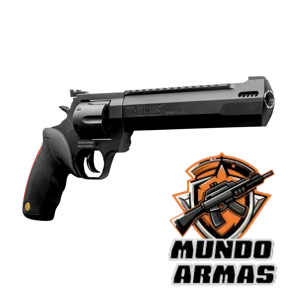 Revólver Taurus RT357H Cal .357 Mag – Oxidado Fosco - 8,3”