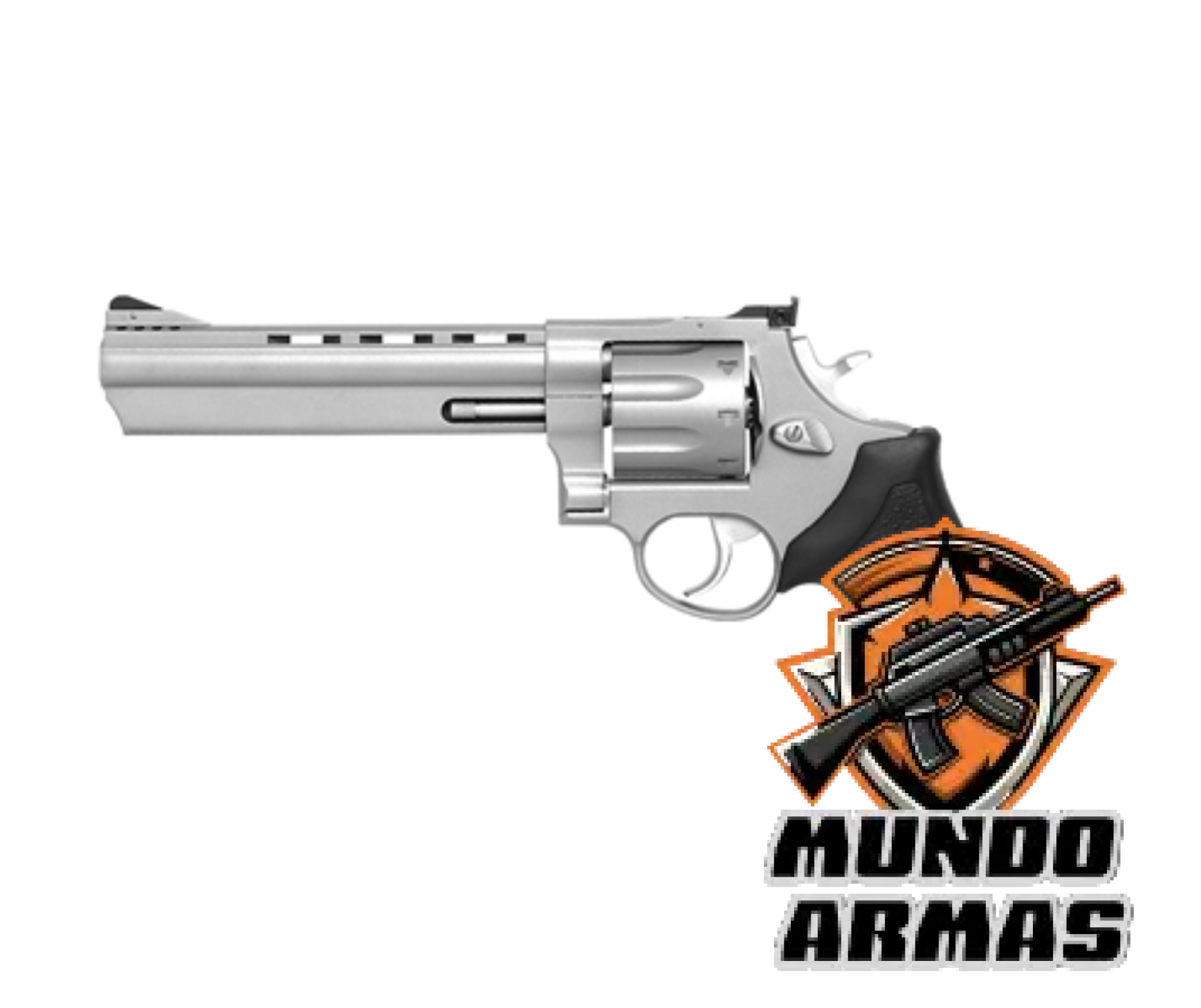 Revólver Taurus RT608 Cal .357 Magnum - Inox Fosco 