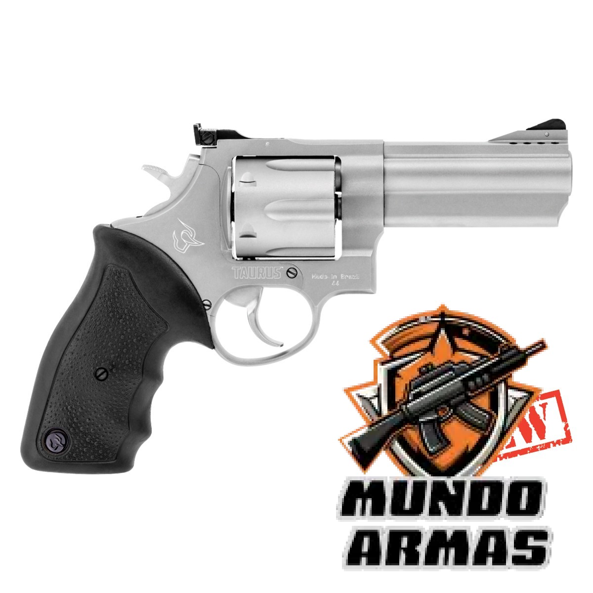 Revólver Taurus RT044 Cal .44 Magnum - Inox Fosco 4”
