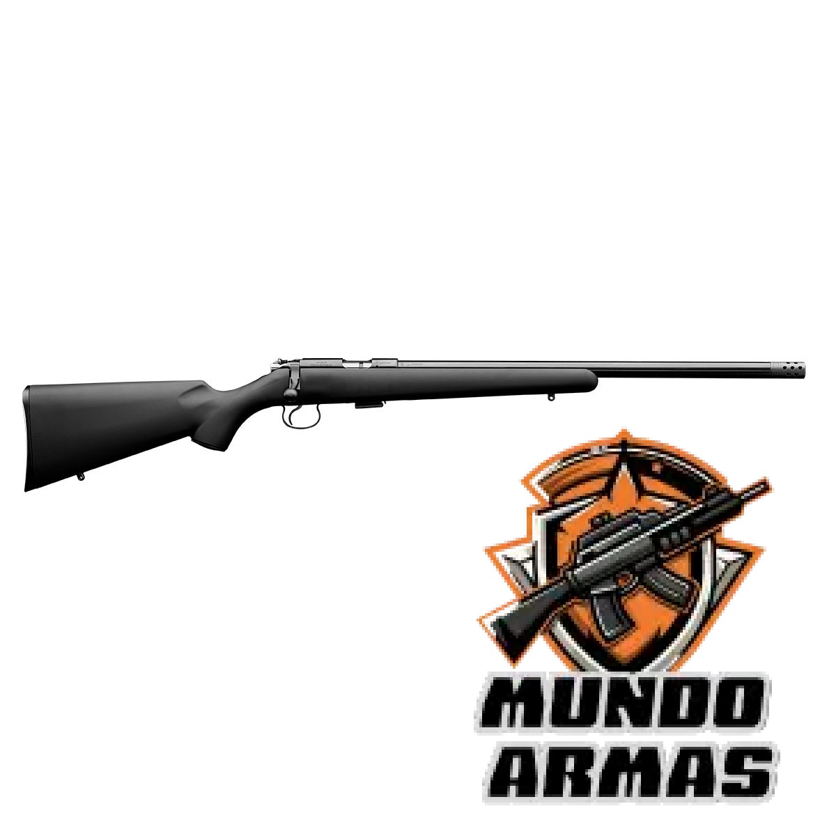 Rifle CZ 455 Varmint Synthetic - Precisão Superior