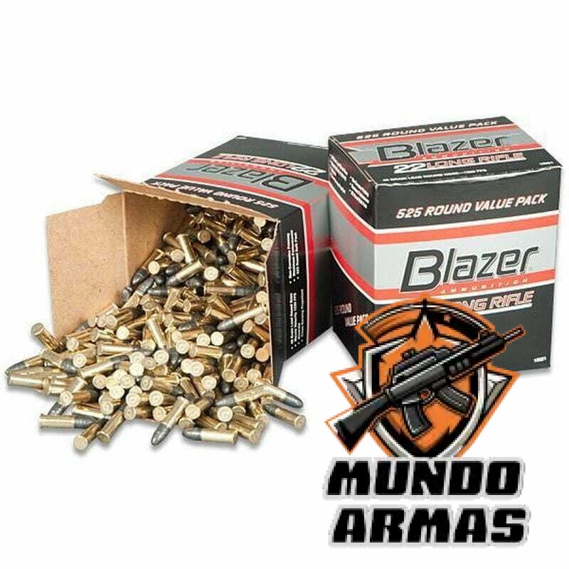 Munição CCI Blazer Cal .22 LR 38GR LRN Cx 525