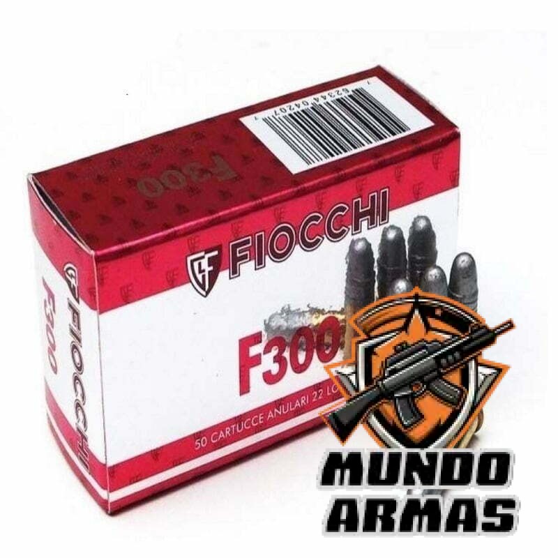 Munição Fiocchi 22 LR F300 40gr – Precisão Superior