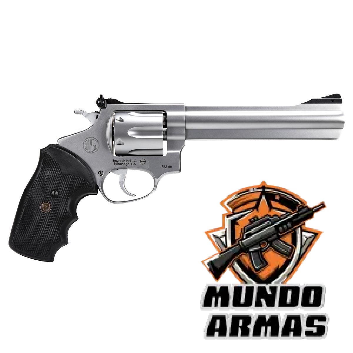 Revolver Rossi RM66 Cal .357 Mag e .38 SPL - 6