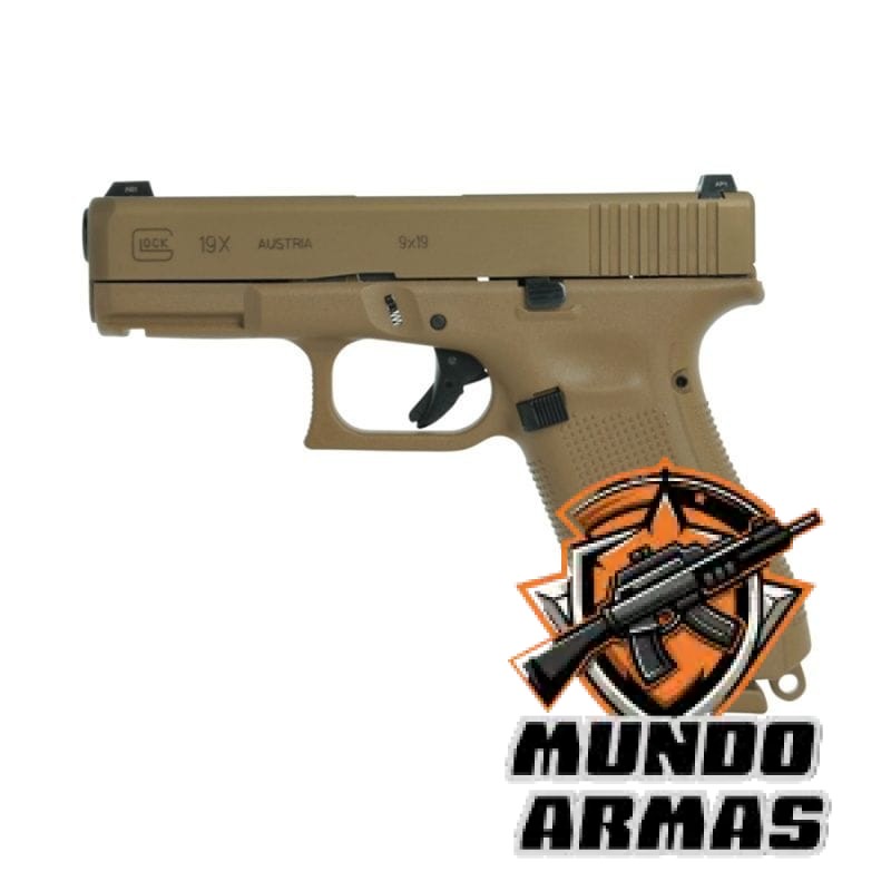 Pistola Glock G19X Gen5 9mm - Confiabilidade Inigualável