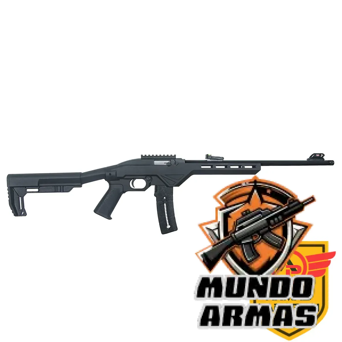 Rifle CBC .22LR Semiautomático Tactical - Alta Performance