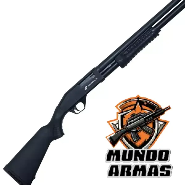 Espingarda CBC Pump Military 3.0 Cal. 12 Confiável e Versátil